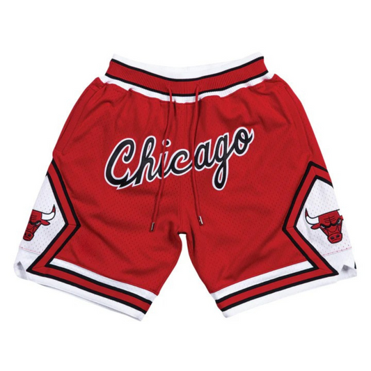 Chicago Red Basketball Shorts